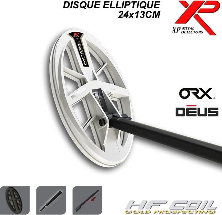 Produktbild XP SCHEIBE DEUS - ORX - ELLIPTISCH 24X13 HF