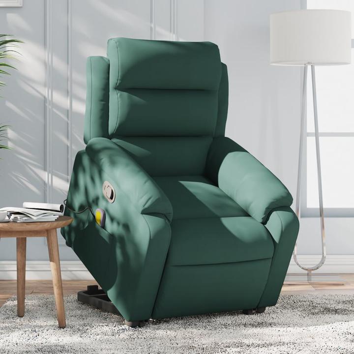 Image du produit VidaXL Fauteuil de massage releveur velours