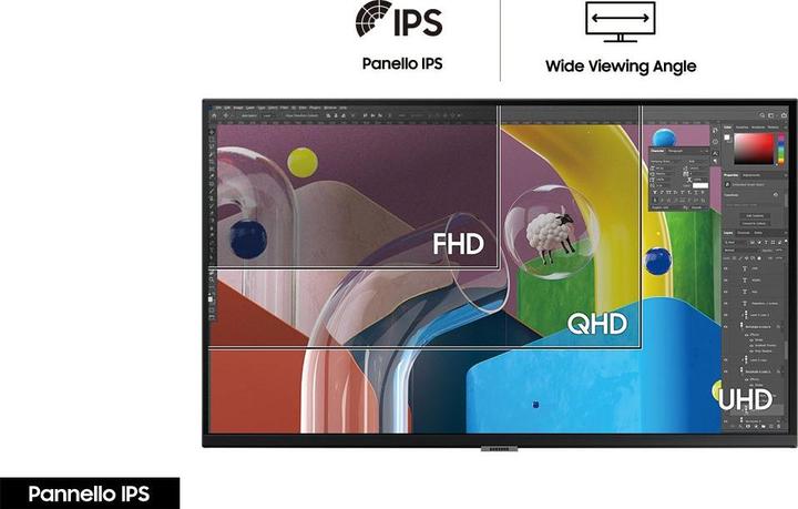 Actual product image Samsung ViewFinity S8 S80PB (3840 x 2160 Pixels, 27")
