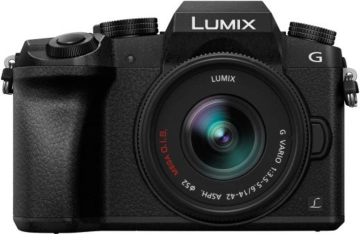 Panasonic DMC-G70KAEGK Lumix G (14 - 42 mm, 16 Mpx, Micro Four Thirds)