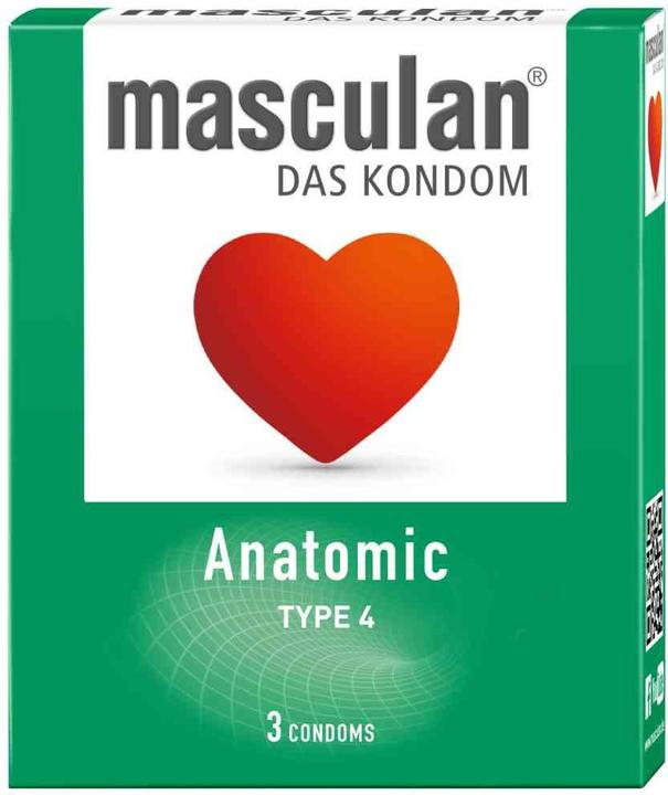 Actual product image Masculan Anatomic" condoms (10 pcs.)