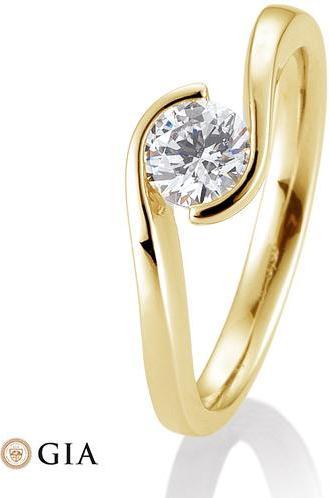 Immagine prodotto Breuning Anello con oscillazione 0,40-0,60 ct. (53, Oro 750/18 K)