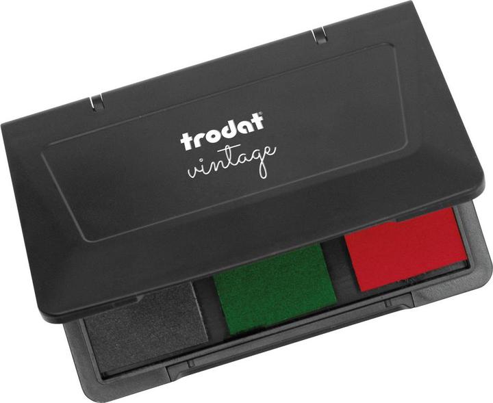 Actual product image Trodat Stamp pad "Homemade" 3-coloured