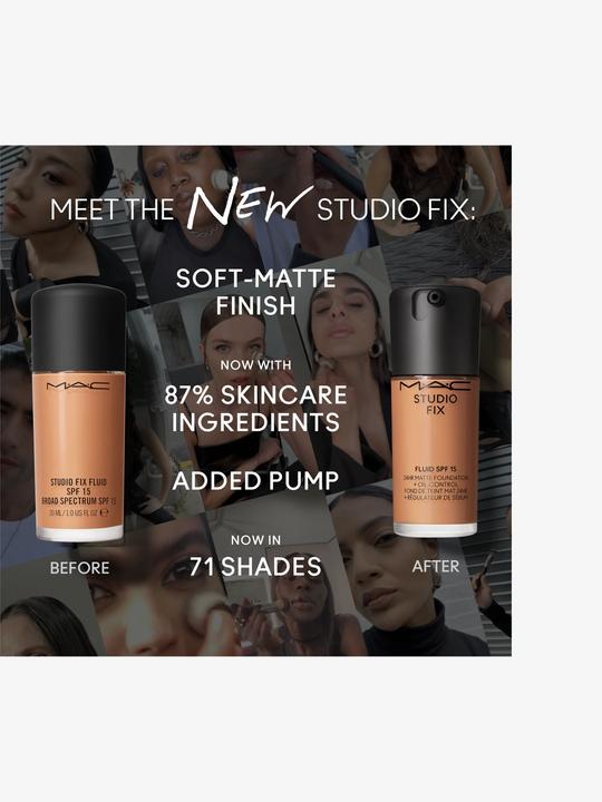 Image du produit MAC Cosmetics Studio Fix Fluid Fond de Teint Sun Protection Factor 15 (re) NC5 (N° NC5)