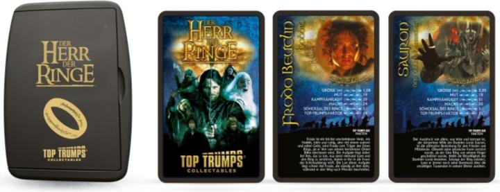 Produktbild Winning Moves WIN47346 - Top Trumps Sammlerstück: Herr der Ringe, Kartenspiel, 2 Spieler, 8 Jahren (DE-Ausgabe) (Deutsch)