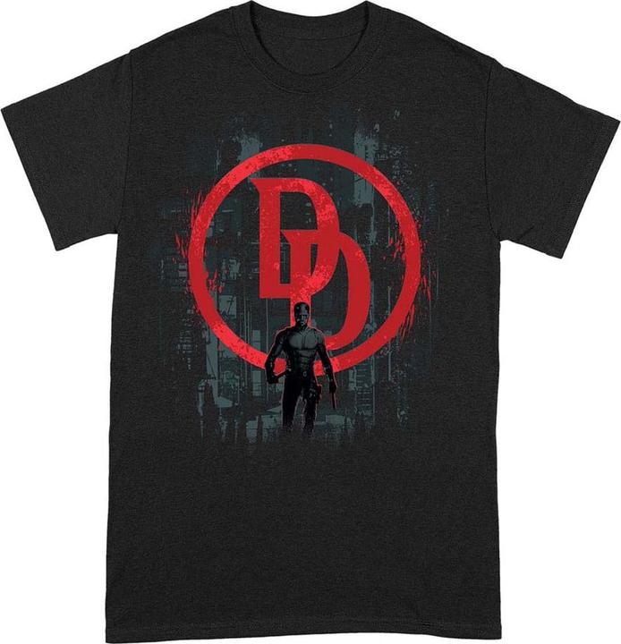 Actual product image Death Note Marvel Daredevil T-Shirt Daredevil Double D Shadow Grösse M (M)
