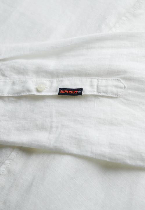Immagine prodotto Superdry VACATION L/S LINEN SHIRT Heren Overhemd (S)