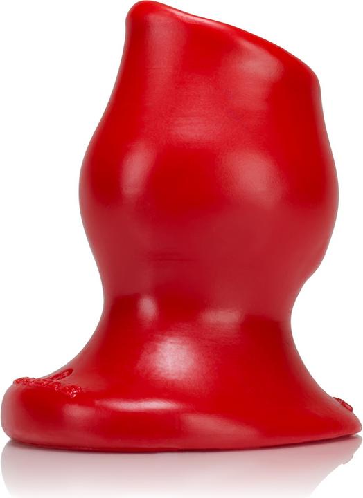 Actual product image Oxballs Pighole - Hollow Butt Plug - Large - Red