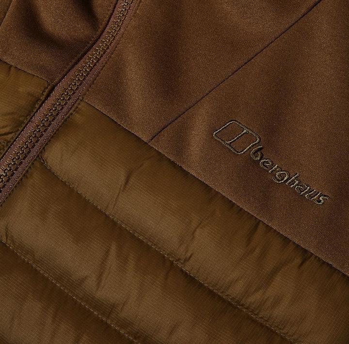 Produktbild Berghaus Kurtka hybrydowa męska Vaskye Hooded Hybrid Jacket roz. M brązowa (M)