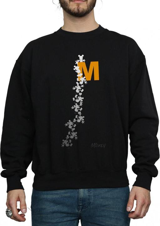 Immagine prodotto Disney Mickey Mouse Climbing Silhouettes Felpa Uomo (S)