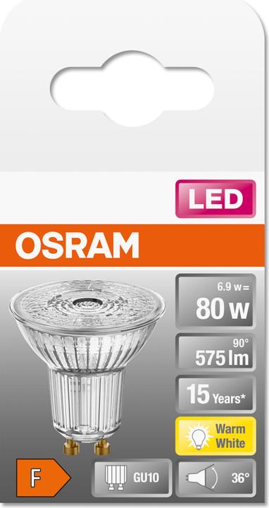 Image du produit Osram 1 pc. (GU10, 6.90 W, 575 lm, 1 x, F)