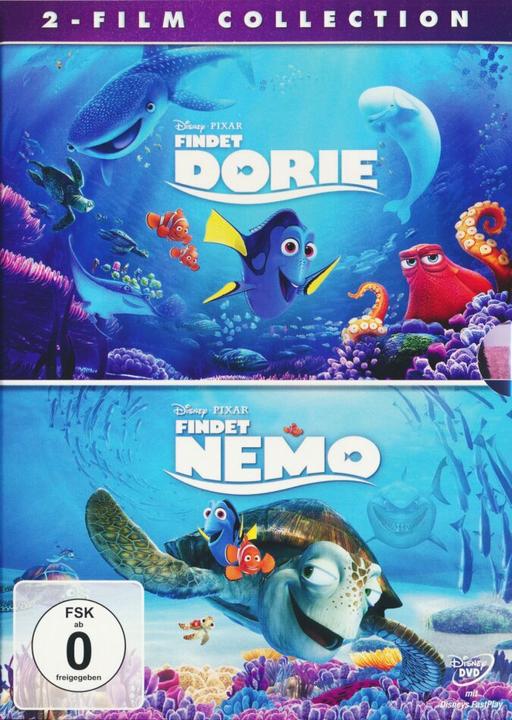 Actual product image Disney Interactive Studios Finding Nemo & Finding Dory (DVD, 2016, German)