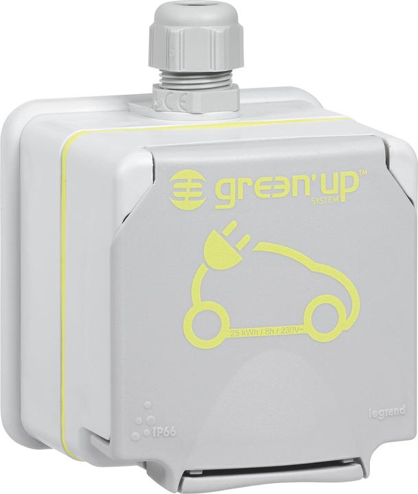 Produktbild Legrand Green Up Steckdose für Elektrofahrzeuge & Plug-in-Hybridfahrzeuge
