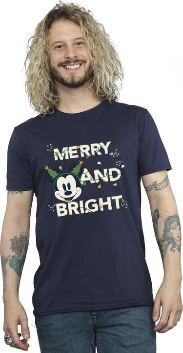 Immagine prodotto Disney Mickey Mouse Merry & Bright Maglietta Uomo (L)