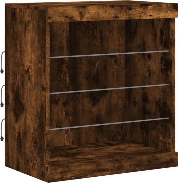 Produktbild VidaXL Sideboard mit LED-Leuchten (181.5 x 37 x 67 cm)