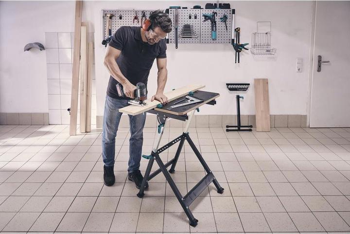 Produktbild wolfcraft Spann- und Arbeitstisch MASTER 650 ERGO (65 cm, 72 cm)