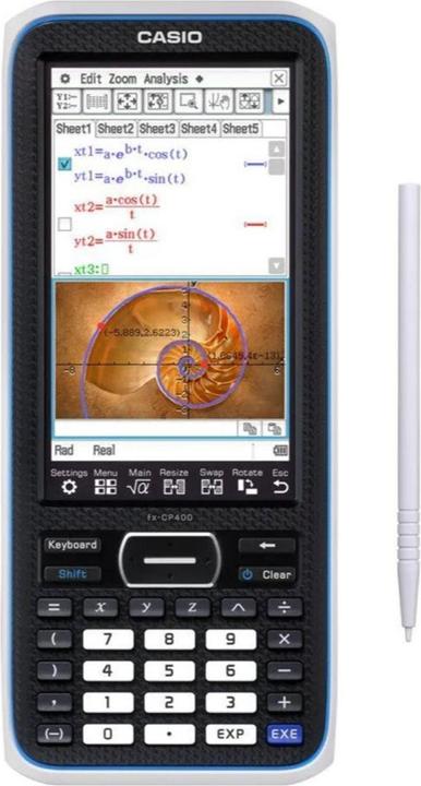 Actual product image Casio ClassPad II (Batteries)