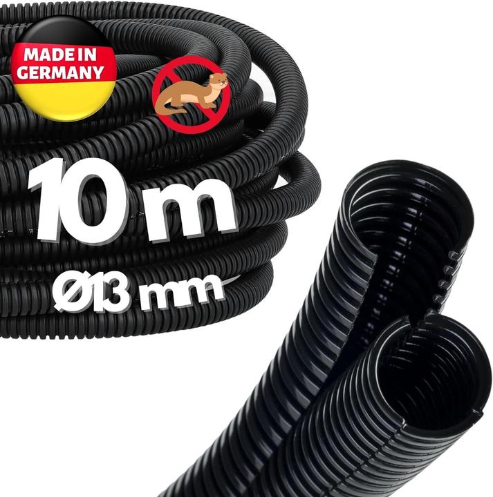 Actual product image Kalitec 10 Meter Wellrohr Twin 13mm Innendurchmesser I Aussendurchmesser 18,9 mm I Wellschlauch zweit (1000 cm)