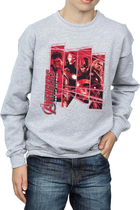 Produktbild Avengers Team Collage Sweatshirt Jungen (152, 158)