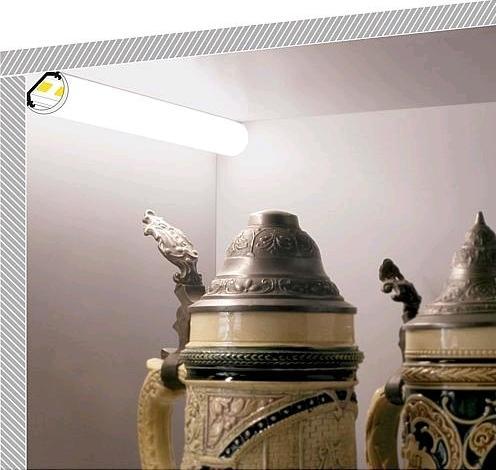 Immagine prodotto EGB F2002620 Set di profili angolari in alluminio 45B17,5x17,5mm, L2000mm per strisce max B10mm
