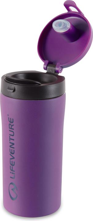Image du produit Lifeventure Flip-Top Thermal Mug, pourpre (0.30 l)