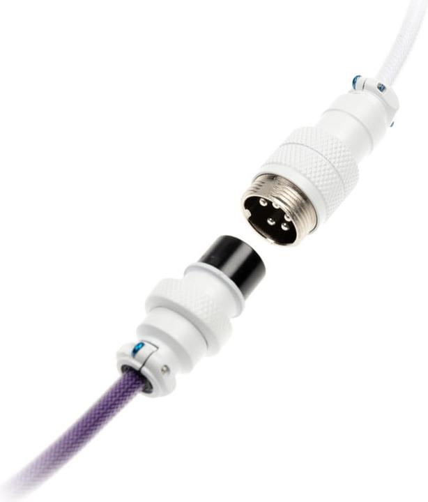Actual product image Ducky Premicord Creator Spiralkabel, USB Typ C auf Typ A (1.80 m, USB 2.0)