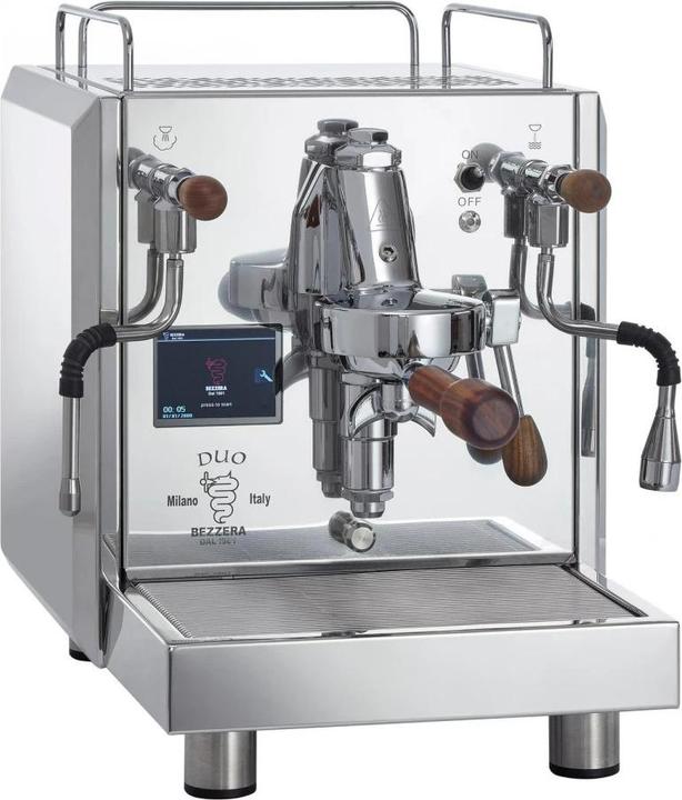 Bezzera Siebträgermaschine DUO Top MN Edelstahl