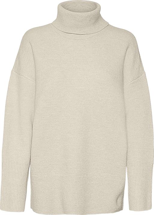 Vero Moda VMUNIQUE LS WIDE ROLLNECK PULLOVER GA Strickpullover