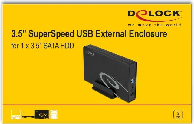 Actual product image Delock Memory housing (3.5")