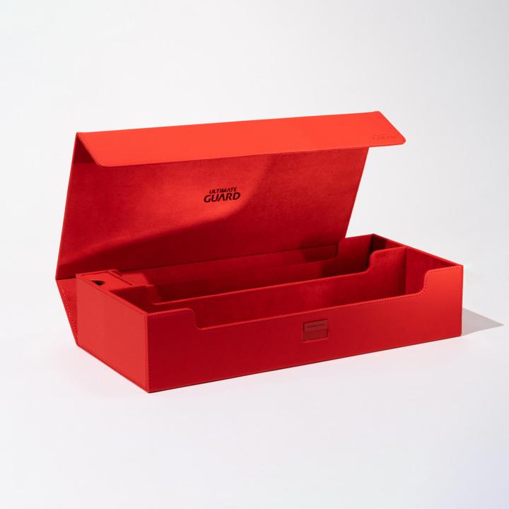 Image du produit Ultimate Guard Boîte à cartes XenoSkin Superhive 550+ rouge