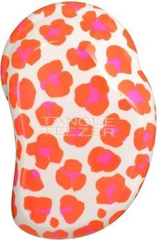 Tangle Teezer Die Original Mini-Entwirrungsbürste für Reisen und kleine Hände Bedruckte Orange Safari