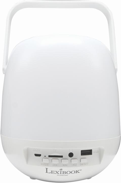 Immagine prodotto Lexibook Altoparlante portatile Decotech con illuminazione LED multicolore (Batteria ricaricabile)