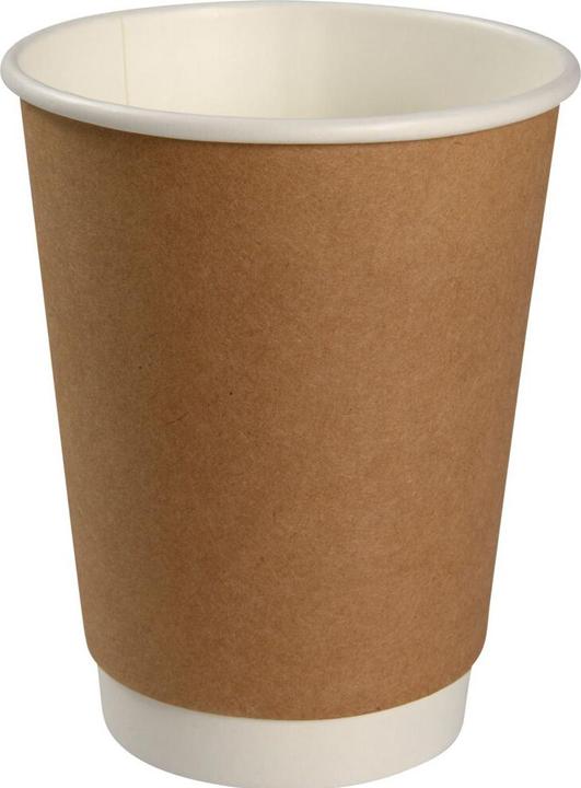 Immagine prodotto Abena Kaffeebecher Doppelwand "Kraft", 36 cl (360 ml, 25 x)