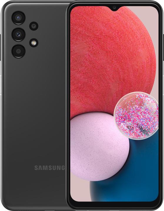 Image du produit Samsung Galaxy A13 EU (128 Go, Noir, 6.60", Double SIM, 50 Mpx, 4G)