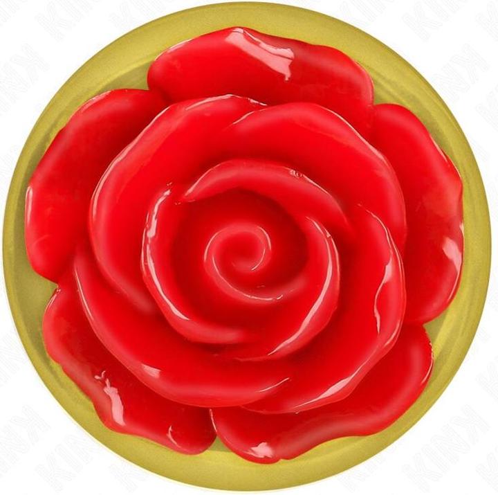 Actual product image Kink - Plug Anal Gold Rose Rot Grã–Sse M