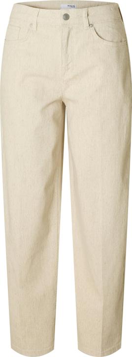 Actual product image Selected Femme Mid Waist Barrel Fit Jeans (W27/L32)