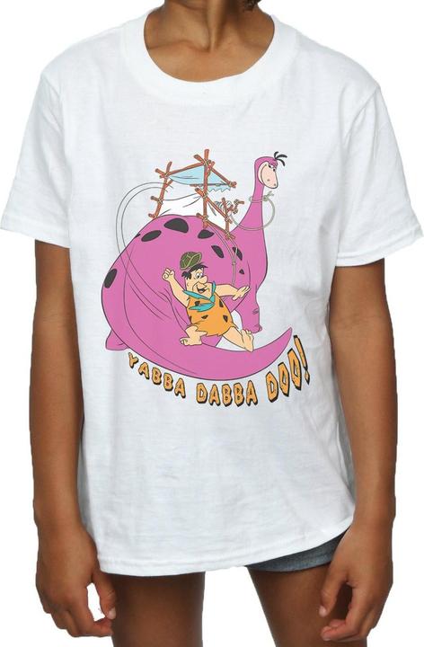 Image du produit The Flintstones - T-shirt YABBA DABBA DOO - Fille (128)