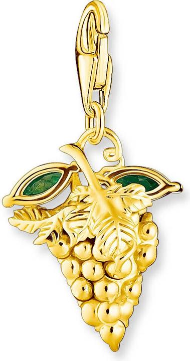 Image du produit Thomas Sabo Charm raisin fruité (Argent sterling 925, Or jaune 750 plaqué or)