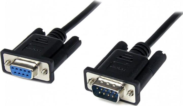 StarTech Cavo Db9 Null Modem Nero Da 1m (1 m)