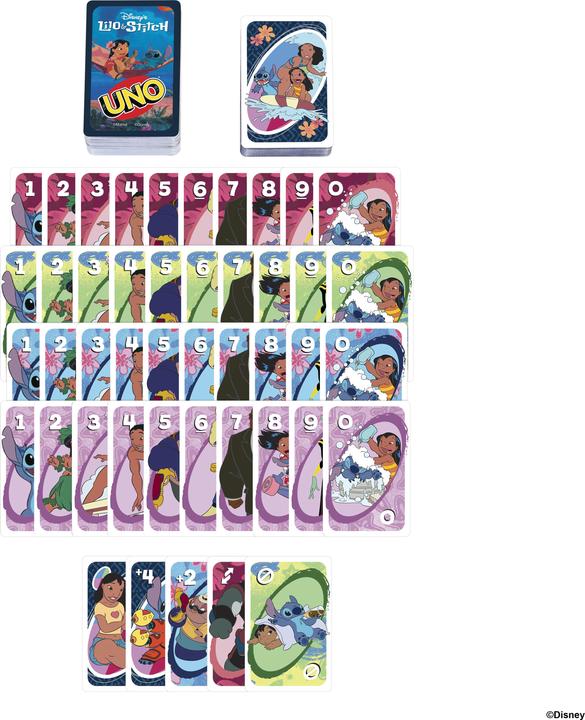Image du produit Mattel Games UNO Lilo & Stich (Allemand)