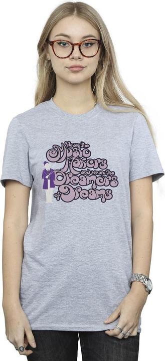 Image du produit Willy Wonka & the Chocolate Factory - T-shirt DREAMERS TEXT - Femme (XL)