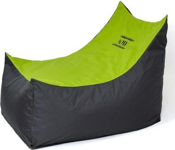 Actual product image Go Gift Sako bag pouffe Tron black-green XXL 140 x 90 cm