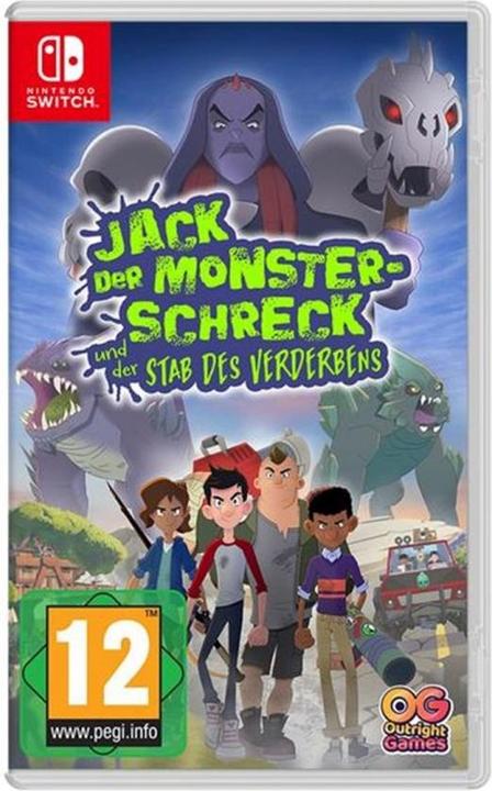 Actual product image Game Jack, the Monster Scare (The Last Kids on Earth) (Switch Lite, Switch OLED, Switch, DE)