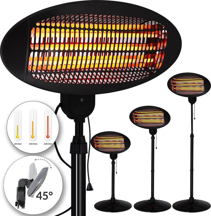 Actual product image Monzana Radiant heater (2000 W)