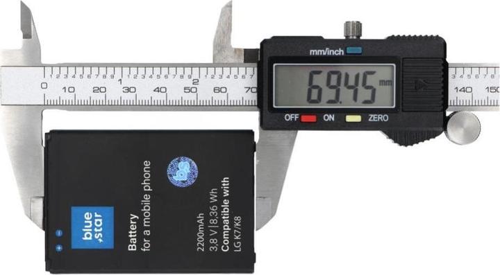 Actual product image NoName Battery Blue Star BLUE STAR PREMIUM battery for LG K7 / K8 2200 mAh