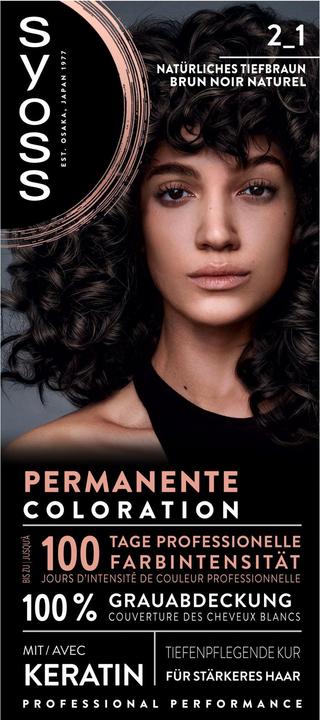 Syoss Coloration 2 1 Natürliches Schwarzbraun (2_1 Natürliches Schwarzbraun)