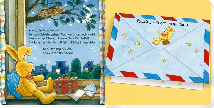 Actual product image Erste Gutenacht-Briefe von Felix (German, Annette Langen, Constanza Droop, 2022)