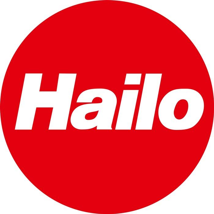 Image du produit Hailo K70 StandardLine, escabeau aluminium, 3 marches (Échelle deux plans, 106 cm)