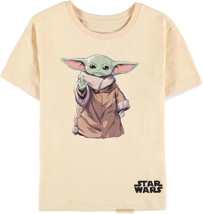 Actual product image The Mandalorian The Child Boys Basic Short Sleeved Tshirt (146)