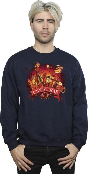 Immagine prodotto Disney The Nightmare Before Christmas Scary Christmas Felpa Uomo (L)